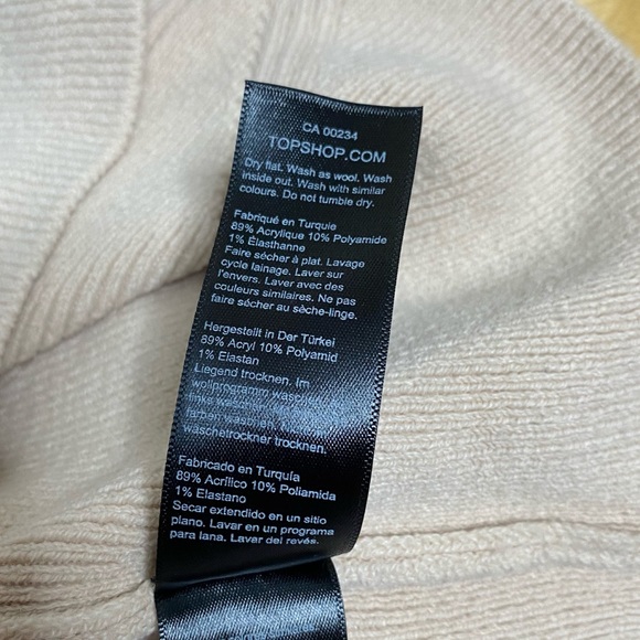 TOPSHOP Sweater Tube Top - Picture 4 of 7